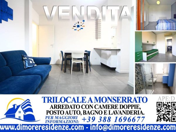appartamento in vendita a Monserrato