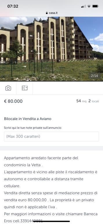 appartamento in vendita ad Aviano