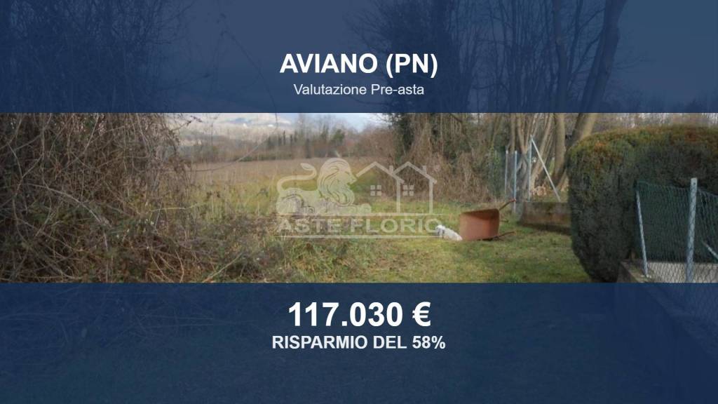 terreno in vendita ad Aviano
