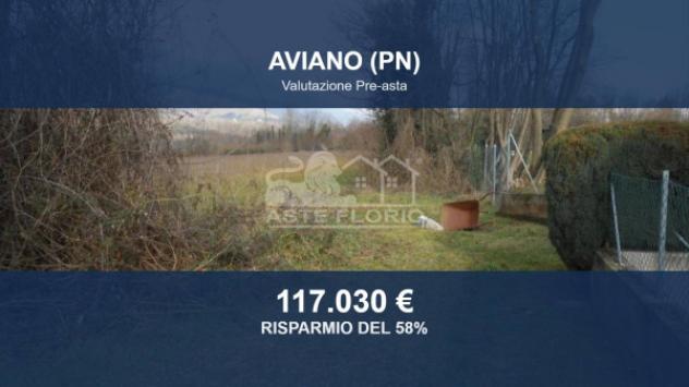 terreno edificabile in vendita ad Aviano