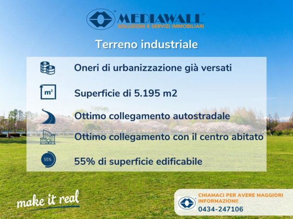 terreno agricolo in vendita a Cordenons