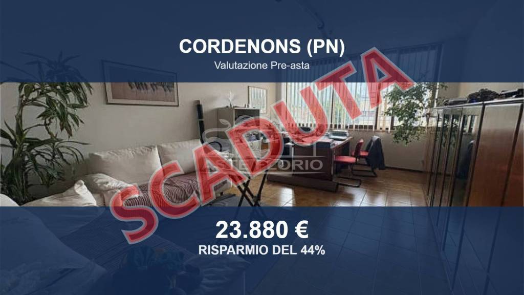 appartamento in vendita a Cordenons