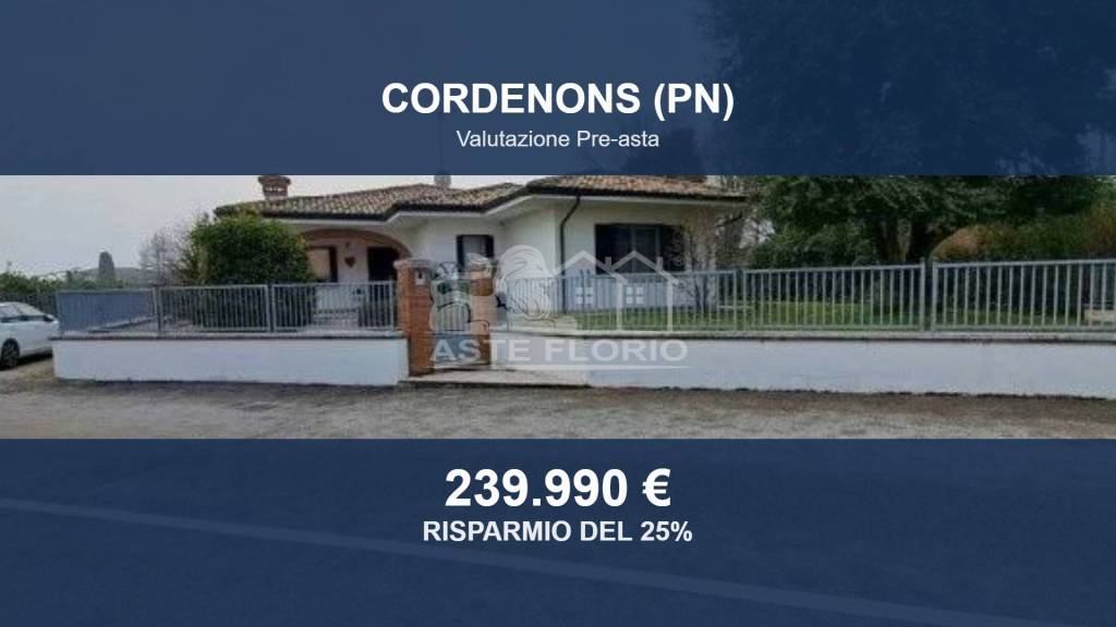 casa indipendente in vendita a Cordenons