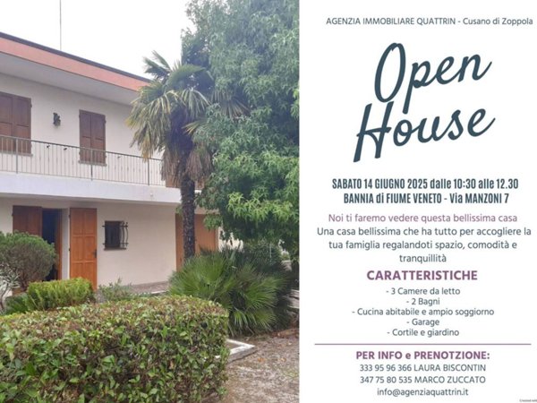 casa indipendente in vendita a Fiume Veneto in zona Bannia