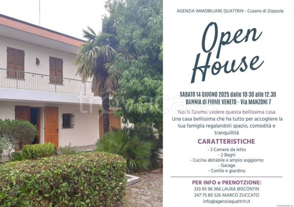 casa indipendente in vendita a Fiume Veneto in zona Bannia