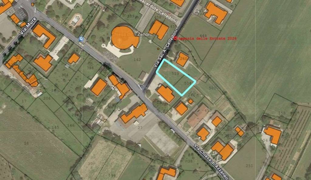 terreno edificabile in vendita a Pasiano di Pordenone in zona Azzanello