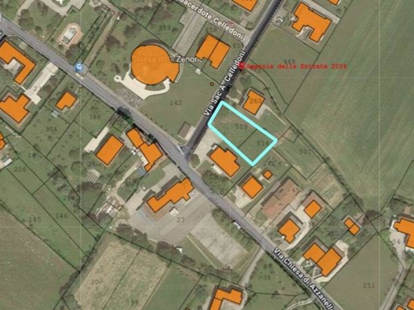 terreno edificabile in vendita a Pasiano di Pordenone in zona Azzanello