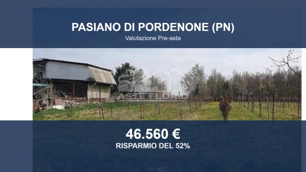 terreno edificabile in vendita a Pasiano di Pordenone
