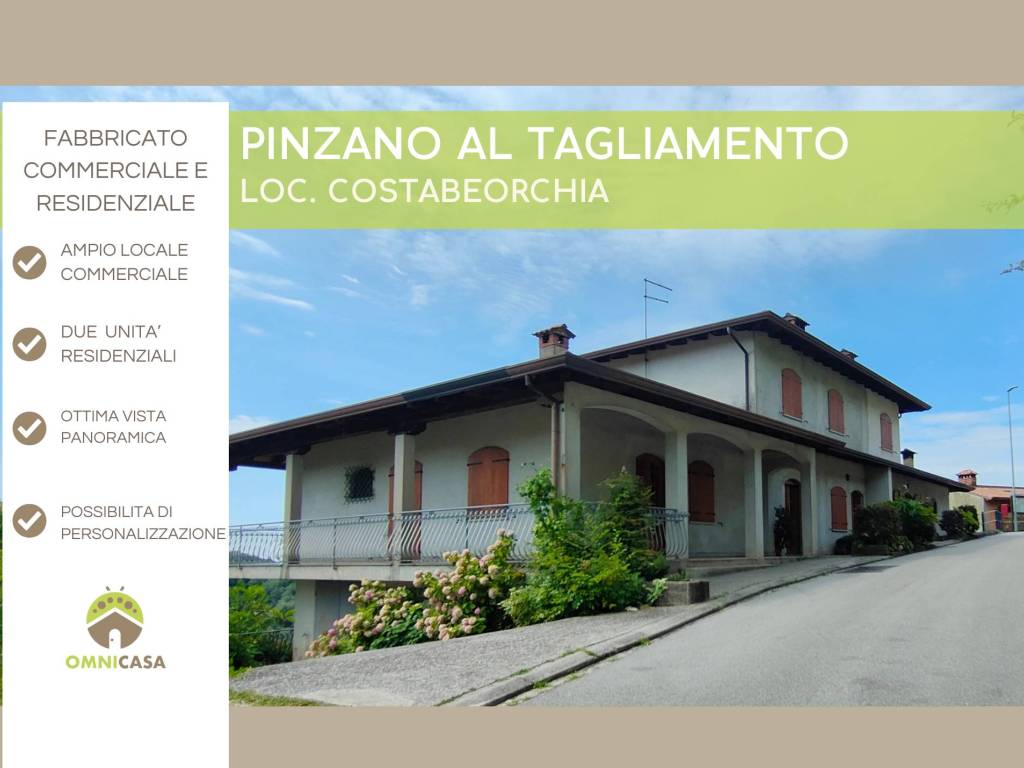casa indipendente in vendita a Pinzano al Tagliamento in zona Costabeorchia