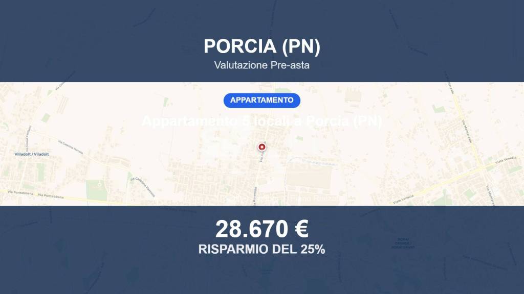 appartamento in vendita a Porcia in zona Sant'Antonio
