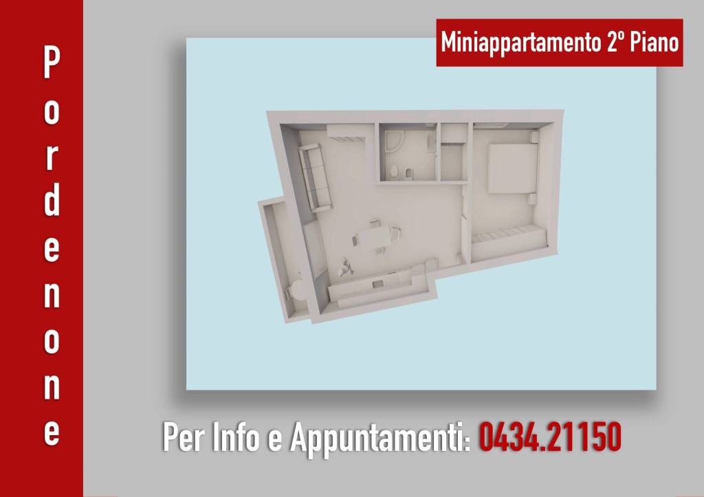 appartamento in vendita a Pordenone