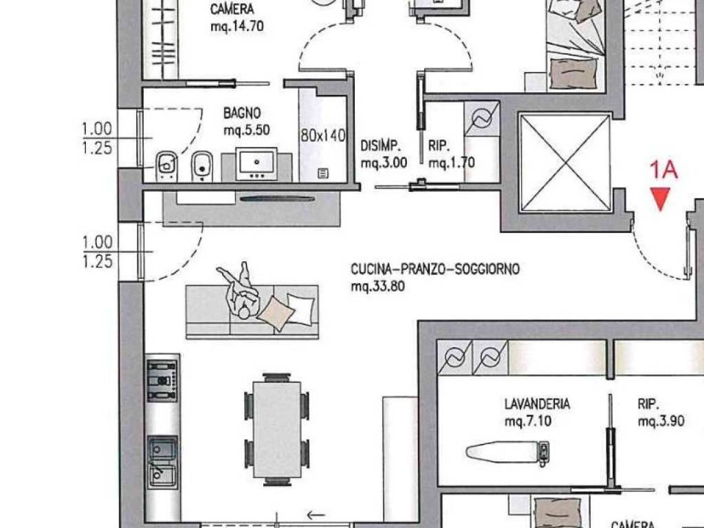 appartamento in vendita a Pordenone