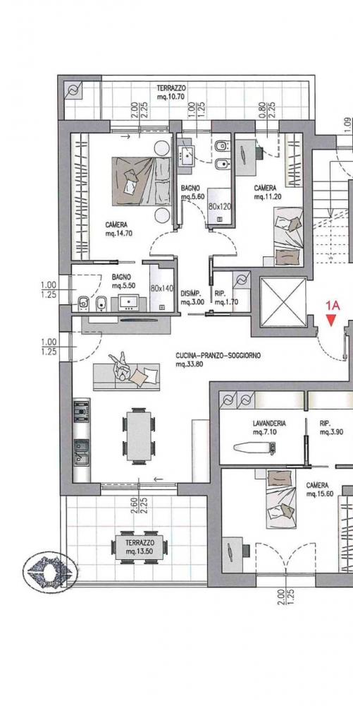 appartamento in vendita a Pordenone