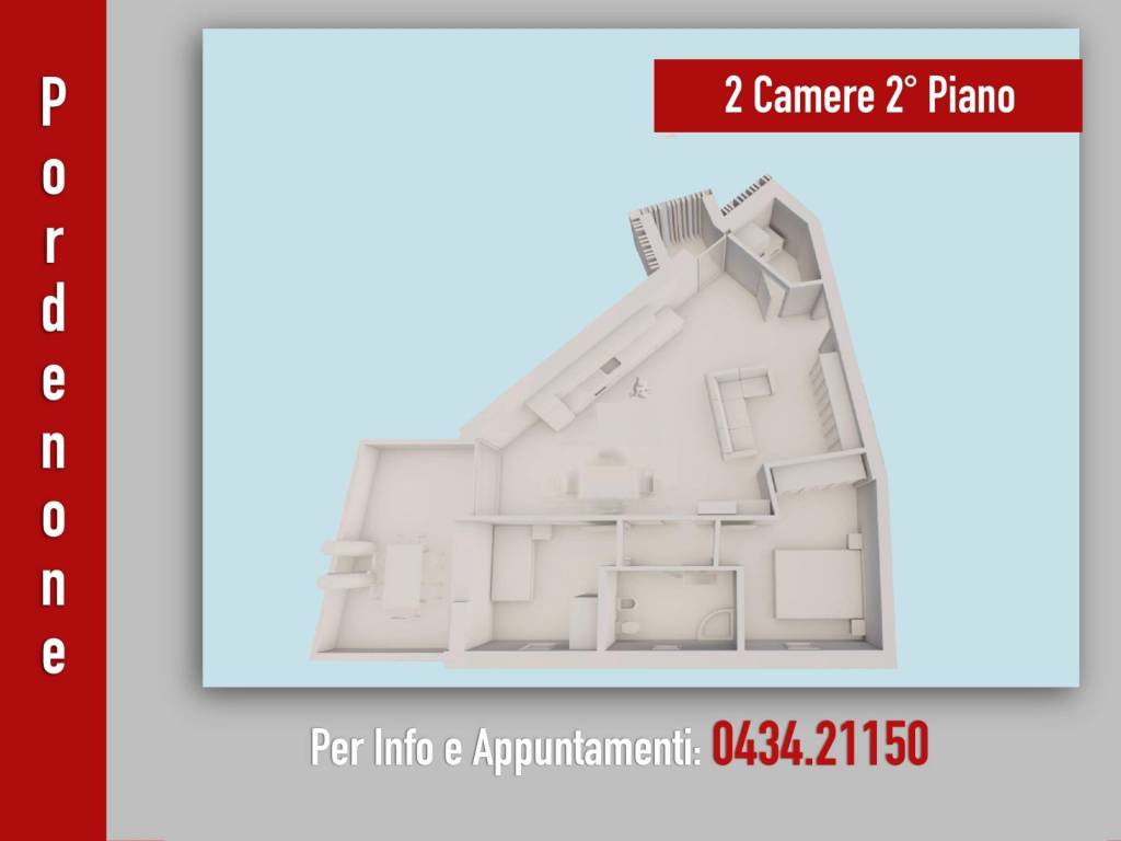 appartamento in vendita a Pordenone in zona San Gregorio