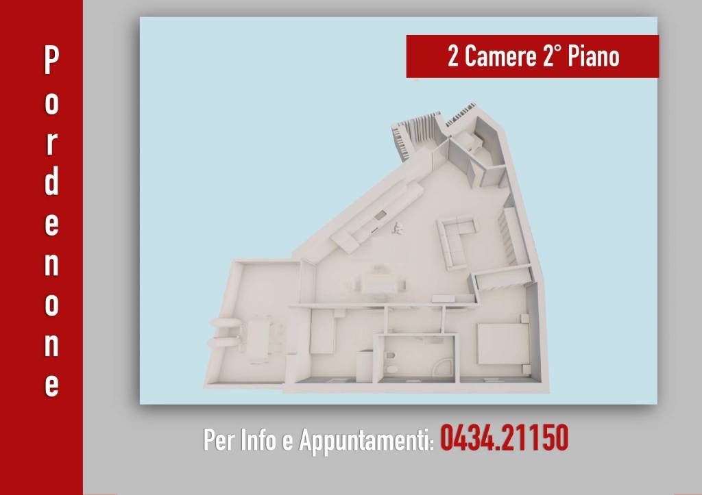 appartamento in vendita a Pordenone