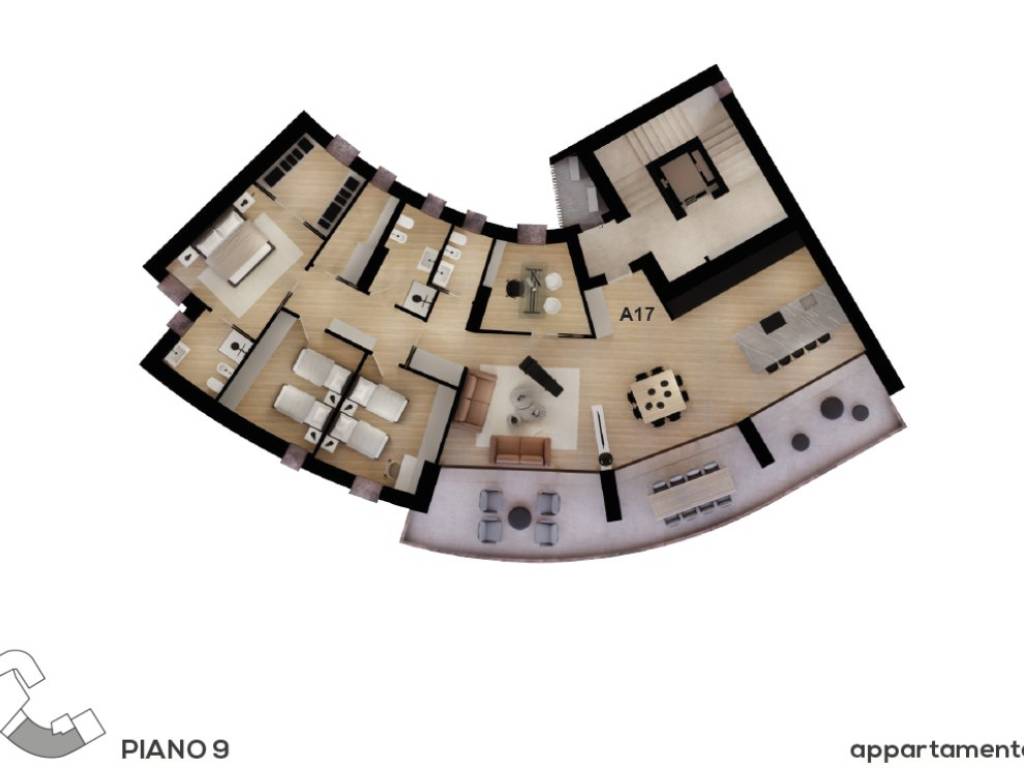 appartamento in vendita a Pordenone