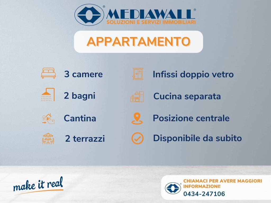 appartamento in vendita a Pordenone