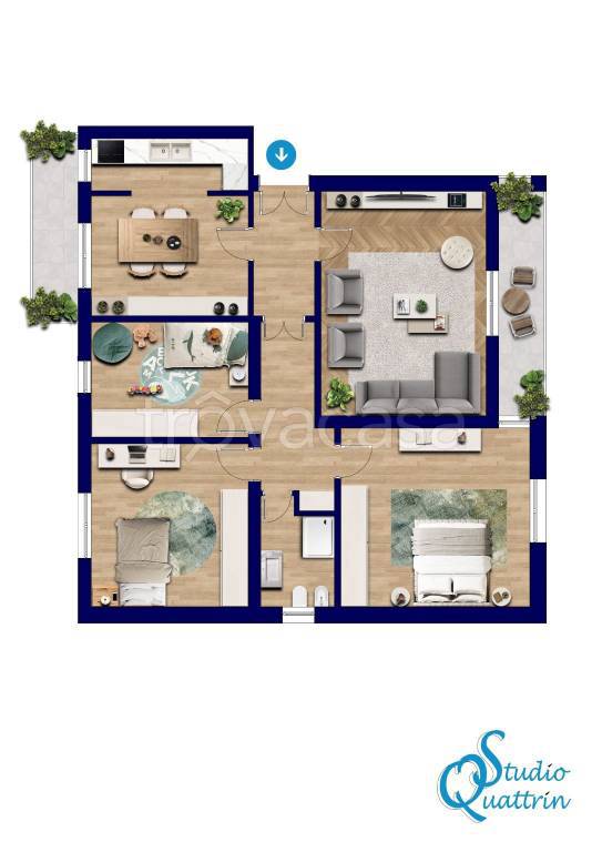 appartamento in vendita a Pordenone