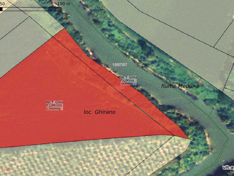 terreno agricolo in vendita a Prata di Pordenone in zona Ghirano