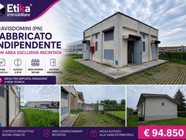 locale commerciale in vendita a Pravisdomini in zona Frattina