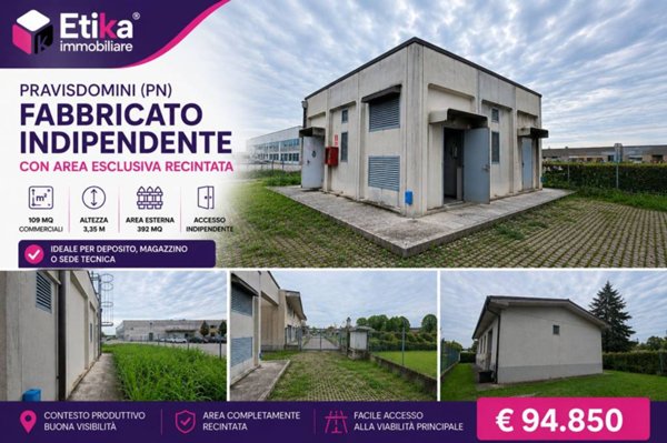 locale commerciale in vendita a Pravisdomini in zona Frattina