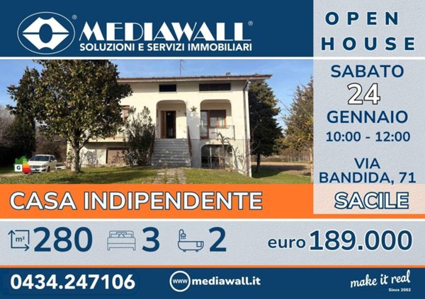 casa indipendente in vendita a Sacile