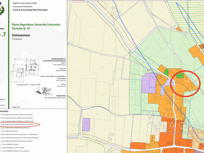terreno agricolo in vendita a San Giorgio della Richinvelda in zona Provesano