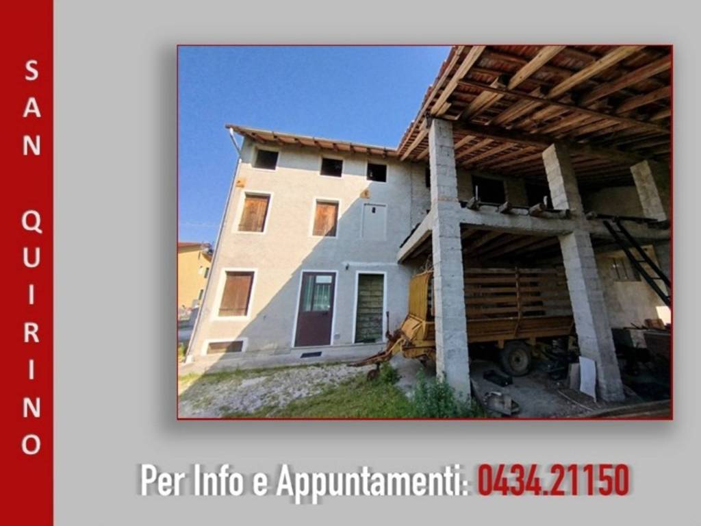 casa indipendente in vendita a San Quirino