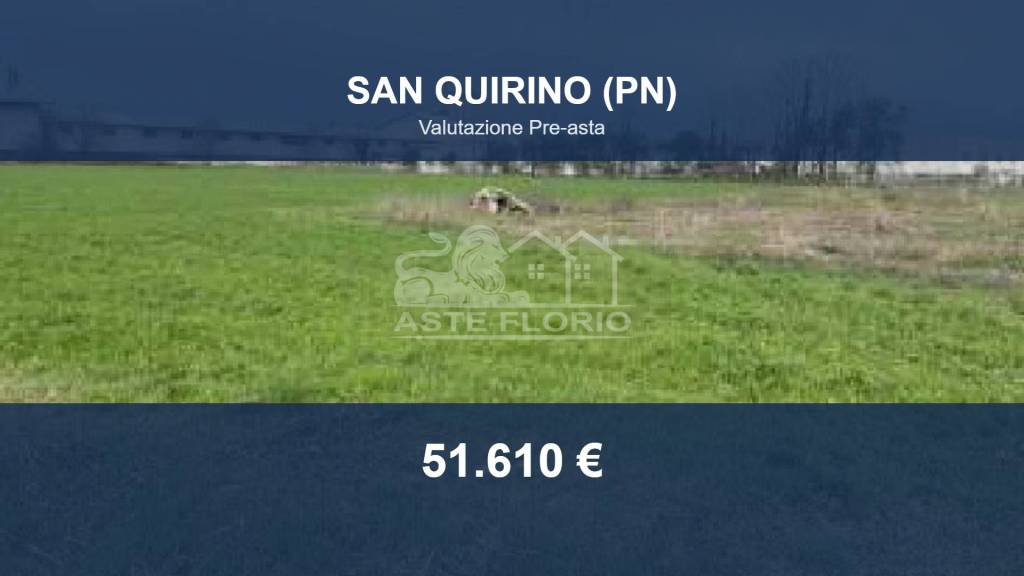 terreno edificabile in vendita a San Quirino