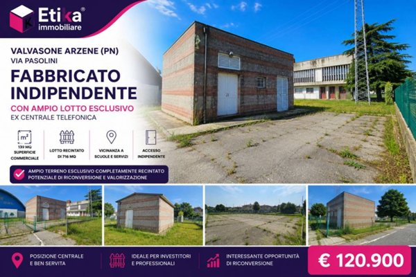 locale commerciale in vendita a Valvasone Arzene