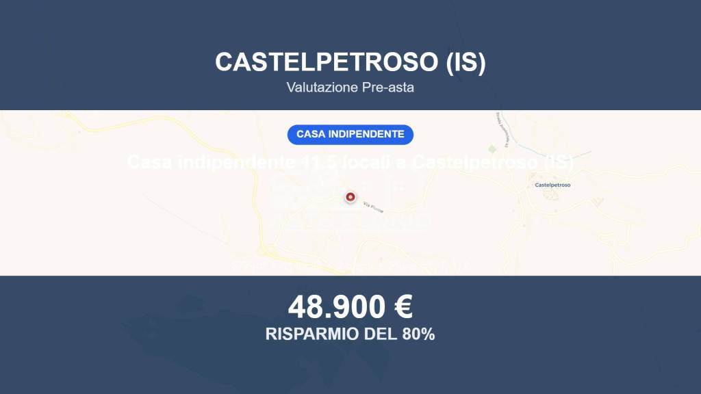 casa indipendente in vendita a Castelpetroso in zona Guasto