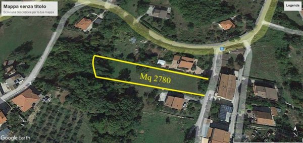 terreno edificabile in vendita ad Isernia in zona Colle Cioffi