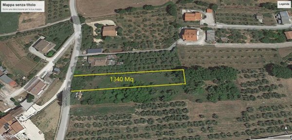 terreno agricolo in vendita ad Isernia in zona Contrada Asinina