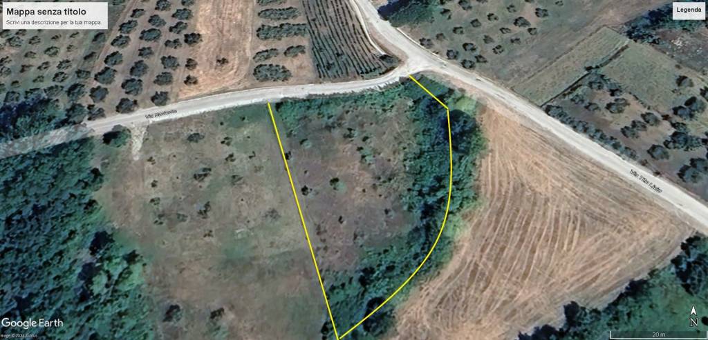 terreno agricolo in vendita ad Isernia in zona Conocchia
