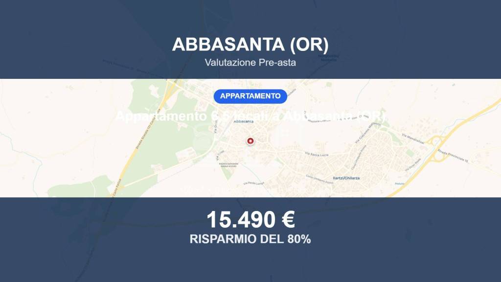 appartamento in vendita ad Abbasanta