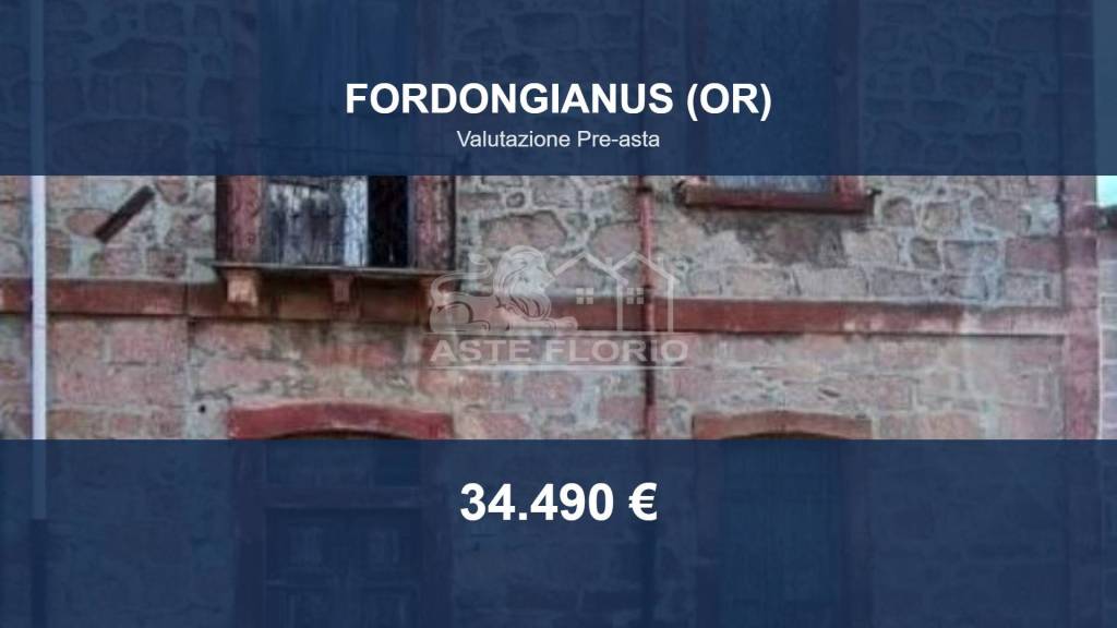 casa indipendente in vendita a Fordongianus