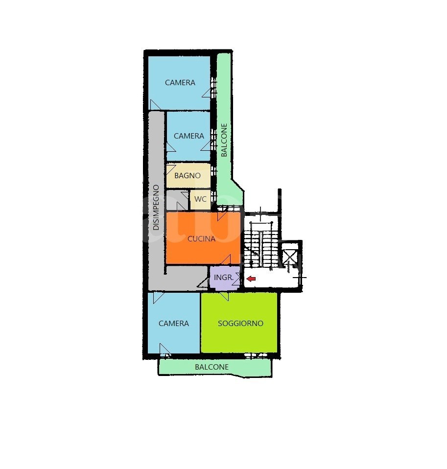 appartamento in vendita ad Oristano