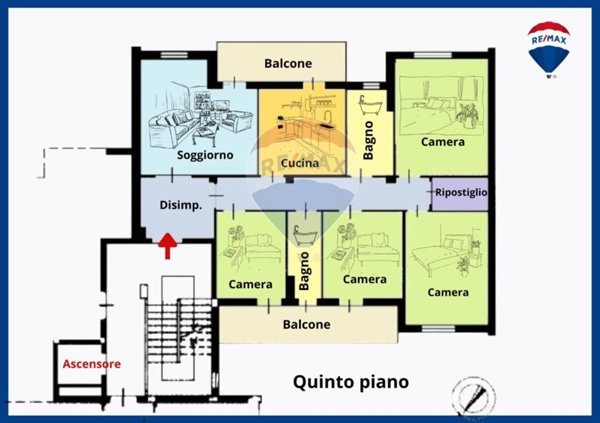appartamento in vendita ad Oristano