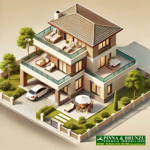 casa indipendente in vendita ad Oristano