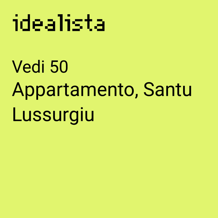 appartamento in vendita a Santu Lussurgiu