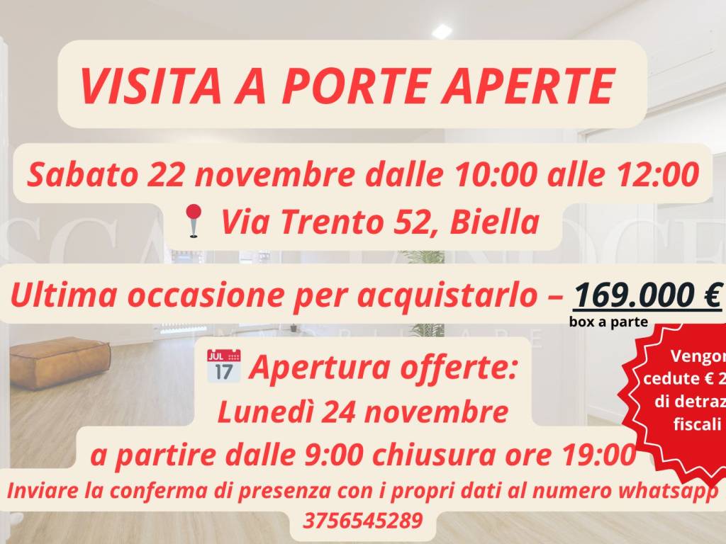 appartamento in vendita a Biella in zona Centro Città