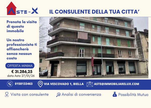 appartamento in vendita a Biella in zona San Biagio