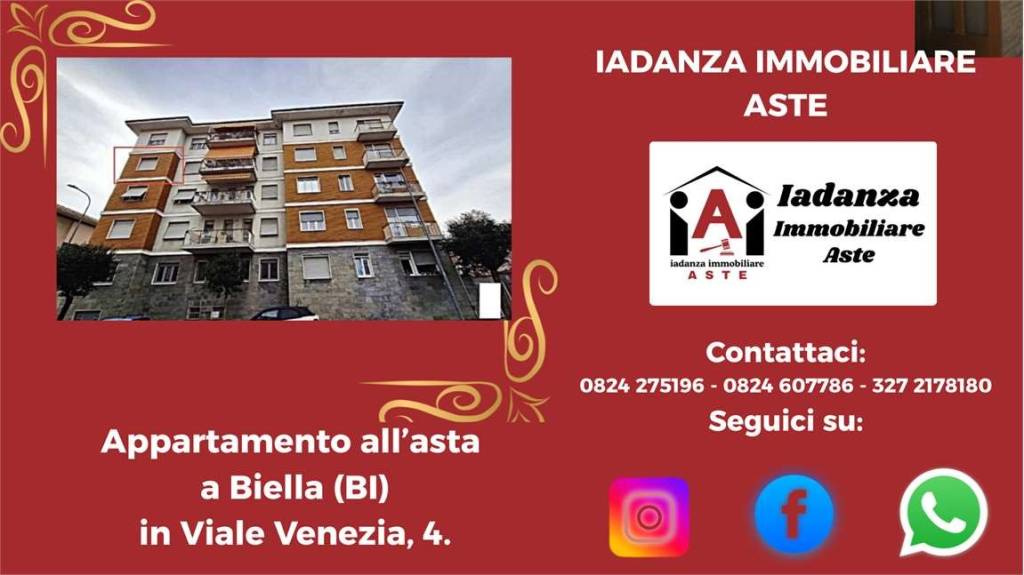 appartamento in vendita a Biella in zona Chiavazza