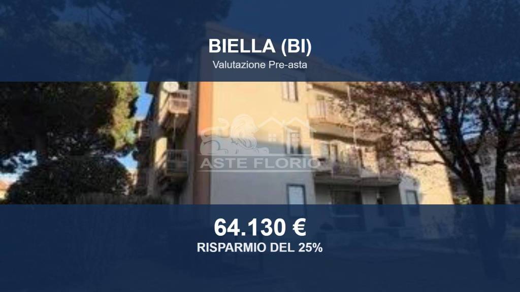 appartamento in vendita a Biella in zona Corso Europa