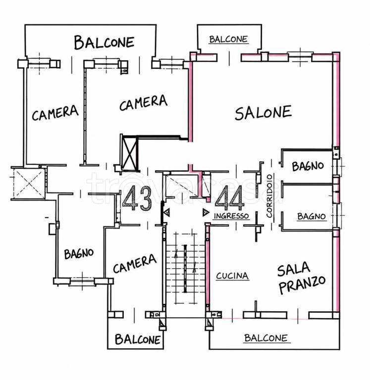 appartamento in vendita a Biella in zona Centro Città