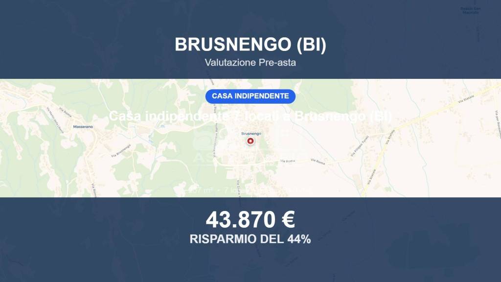casa indipendente in vendita a Brusnengo