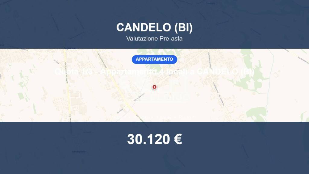 appartamento in vendita a Candelo