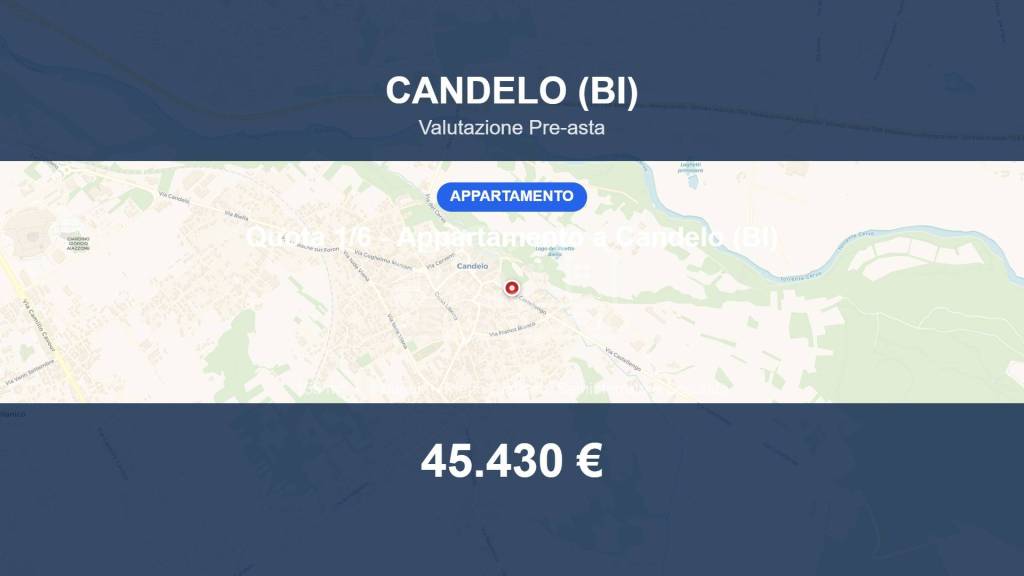appartamento in vendita a Candelo in zona San Giacomo