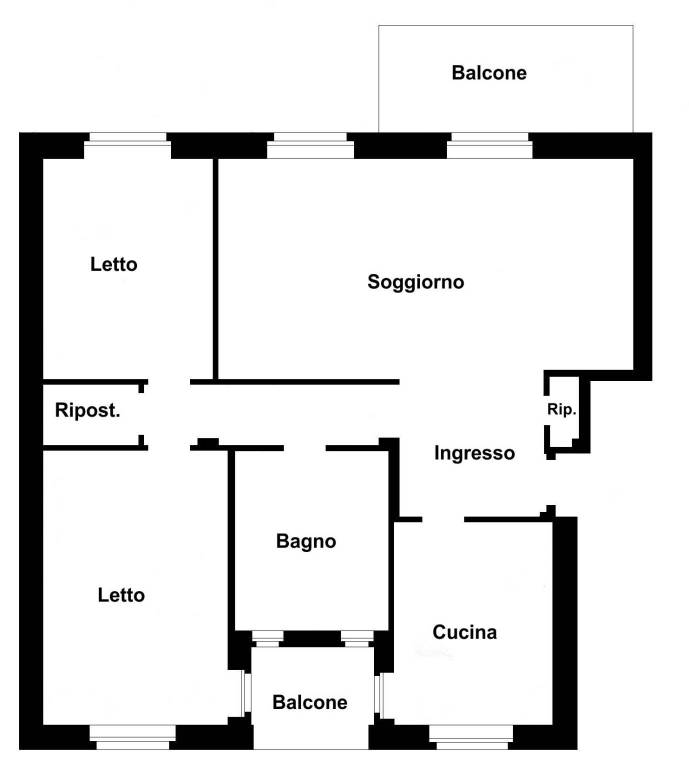 appartamento in vendita a Cossato