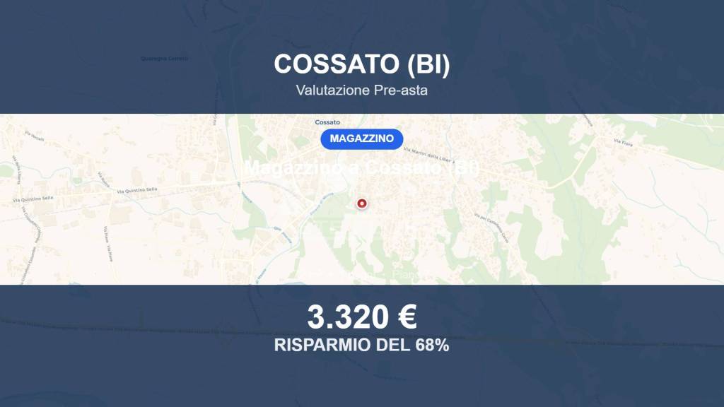 locale commerciale in vendita a Cossato